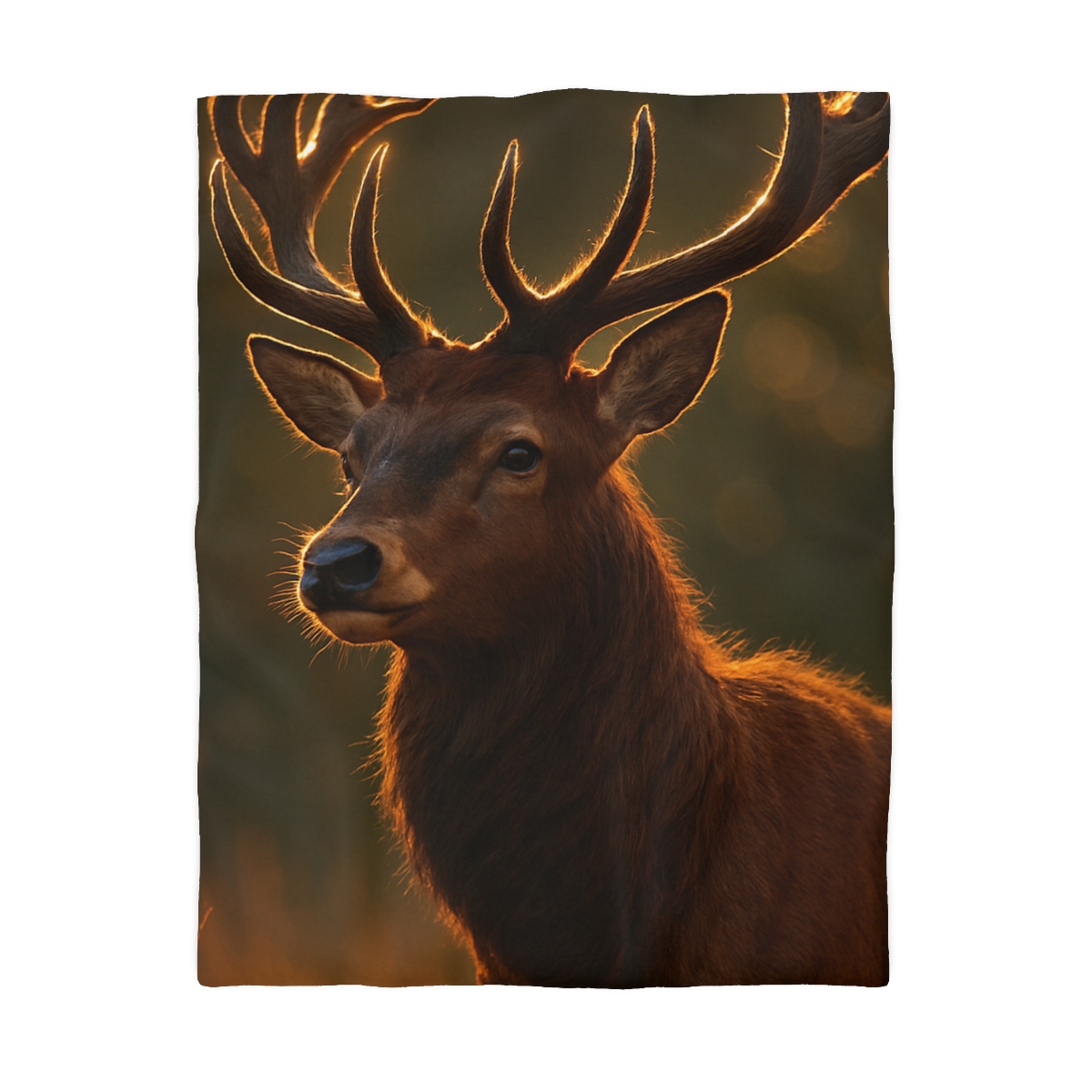 Copper Glint Red Deer stylish duvet covers