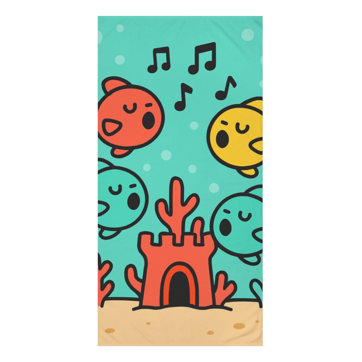 Coral Castle Choir decorative home towels