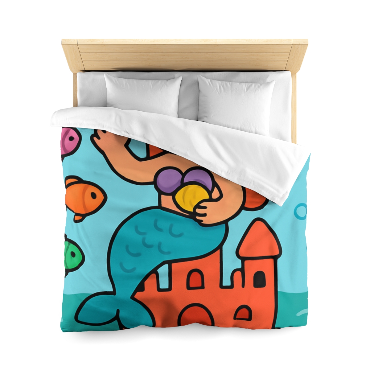 Coral Castle Mermaid trendy bedroom duvets