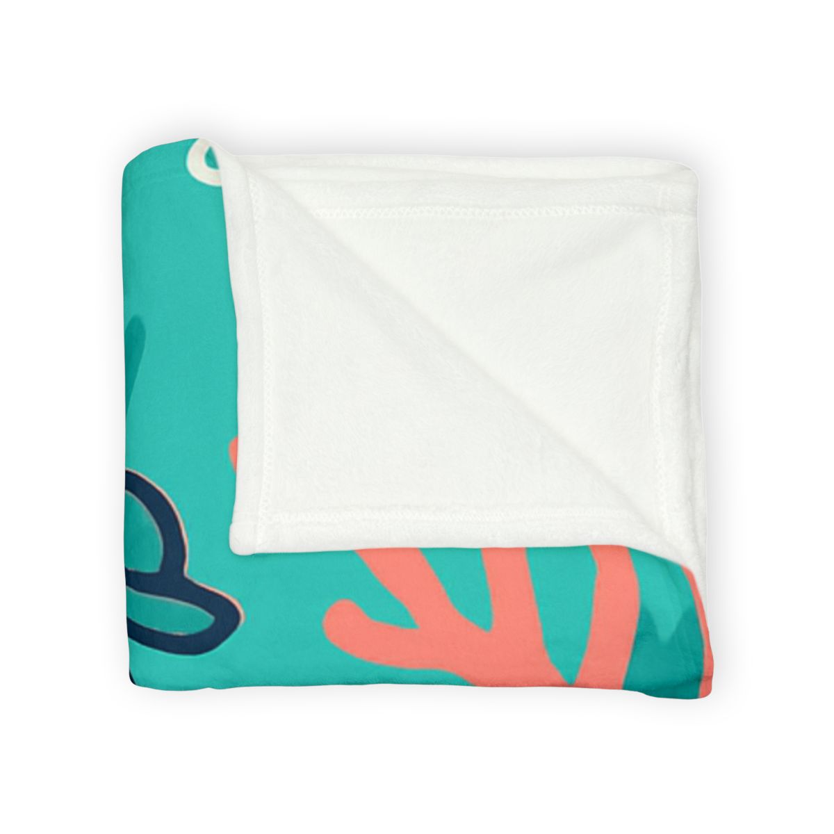 Coral City Snail Parade designer printed blankets