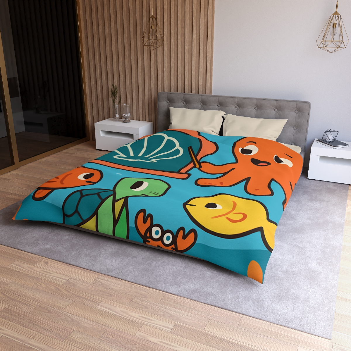 Coral Classroom Under The Sea trendy bedroom duvets