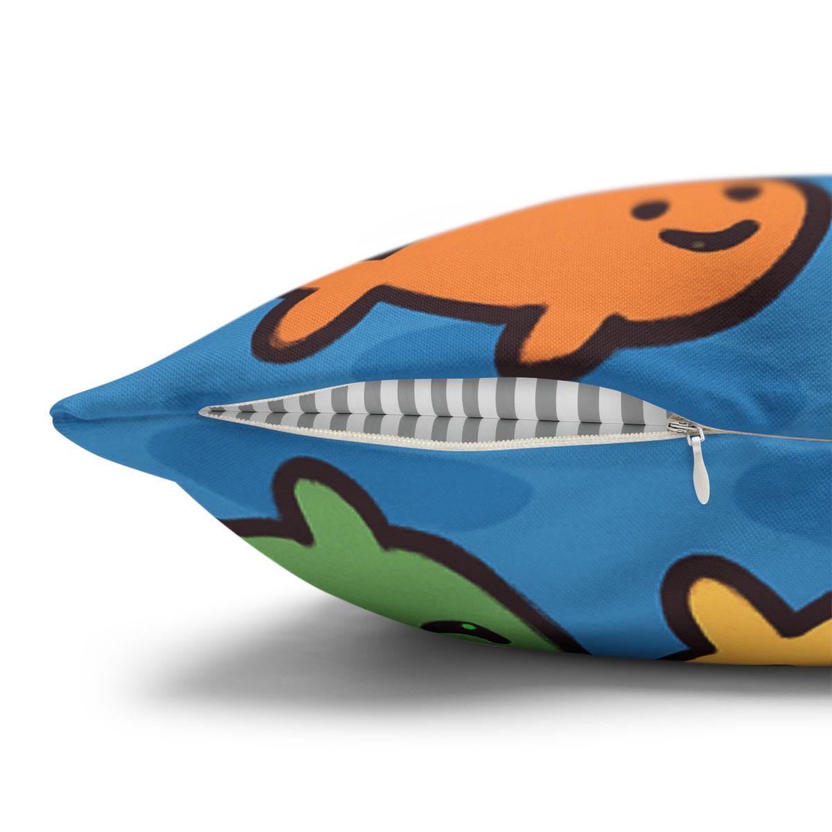 Coral Classroom With Professor Octopus soft cotton pillow cases