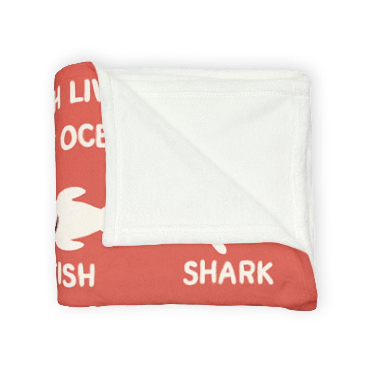 Coral Classroom With Professor Octopus decorative home blankets