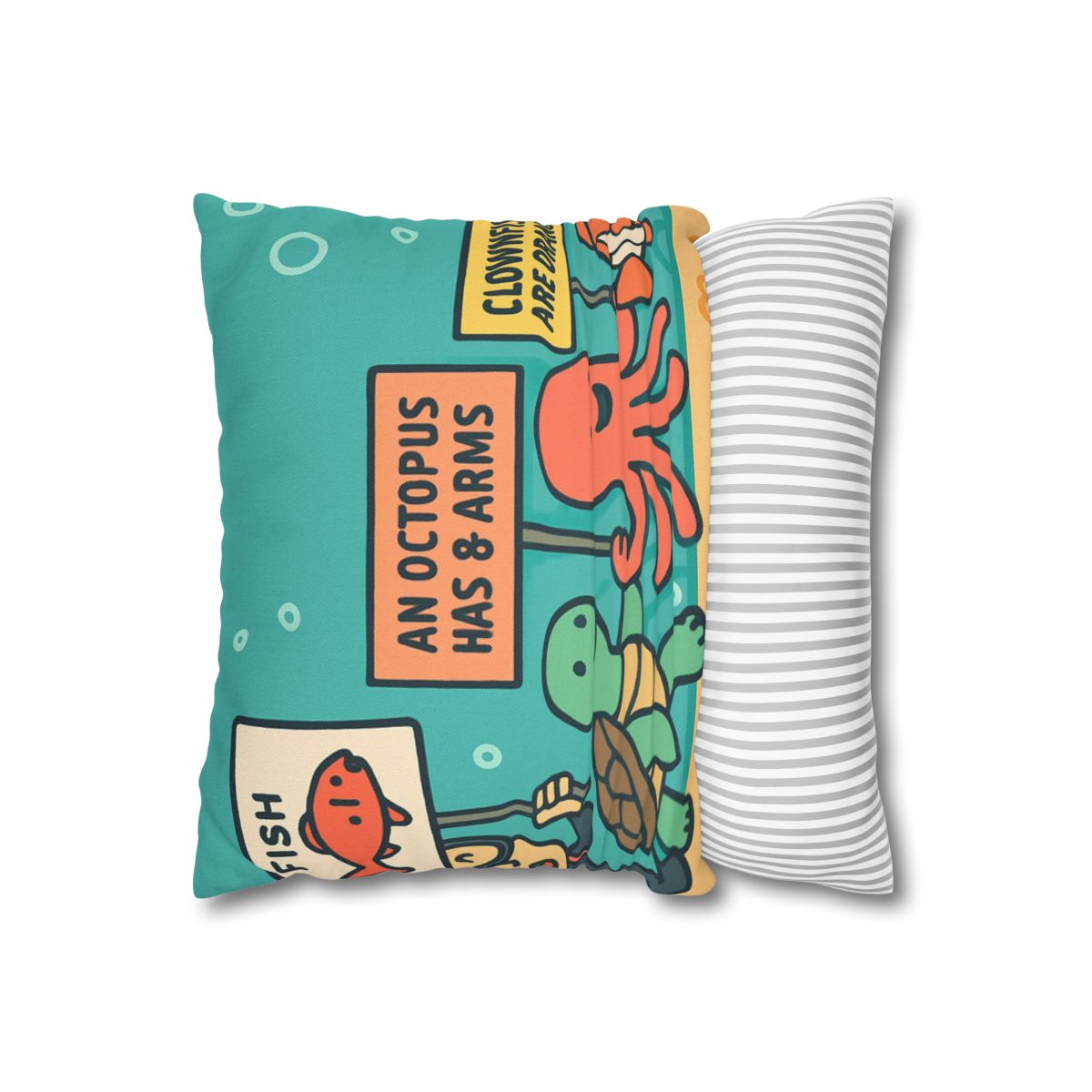 Coral Kingdom Science Parade custom pillow cases
