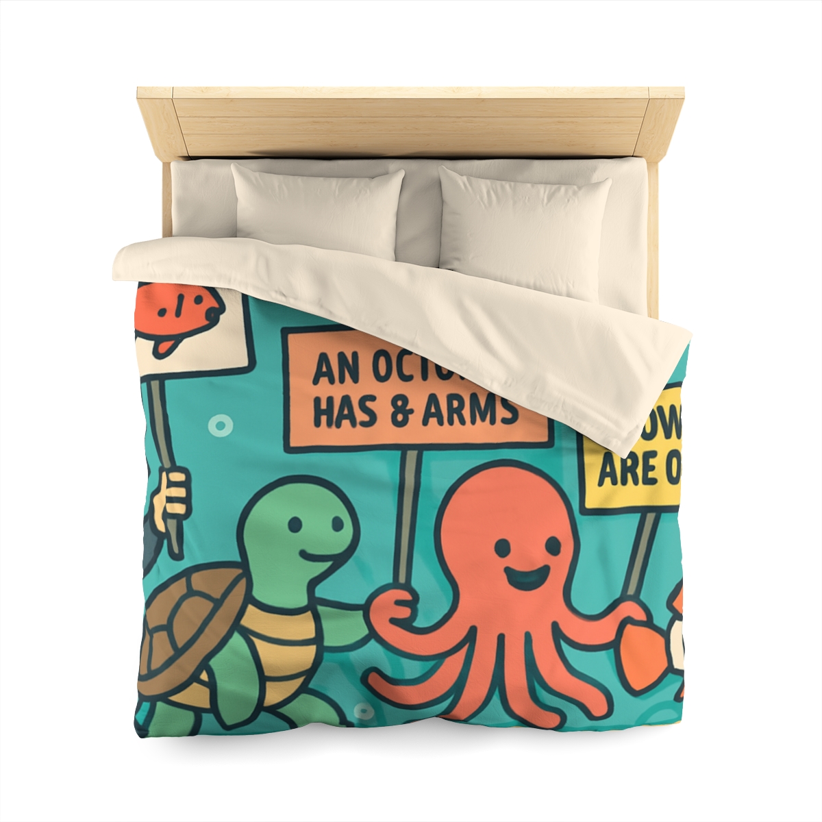 Coral Kingdom Science Parade warm winter duvets