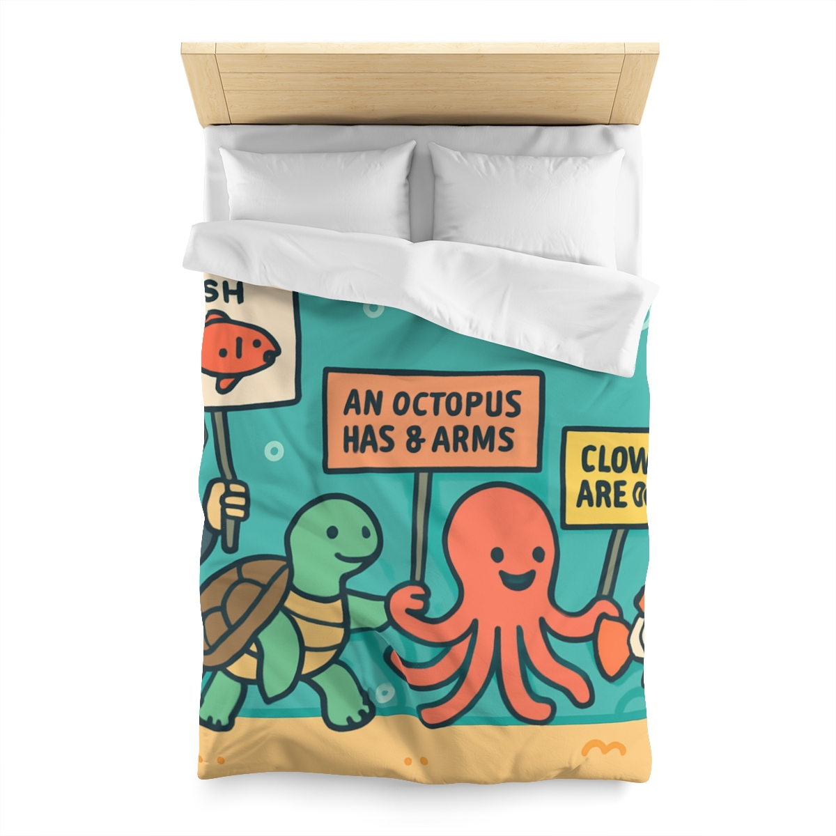 Coral Kingdom Science Parade warm winter duvets