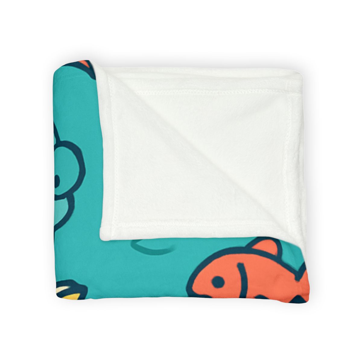 Coral Library Cruise decorative home blankets