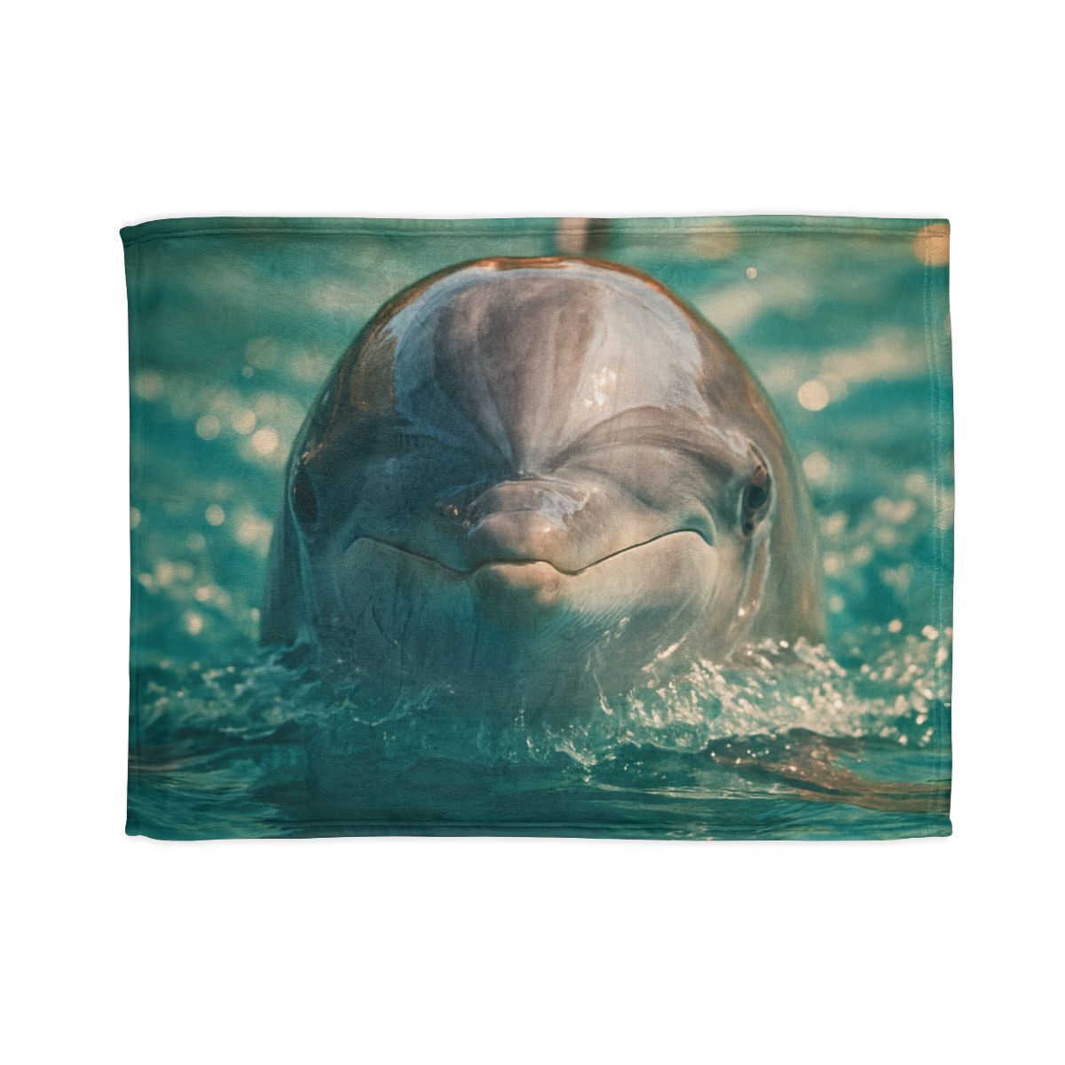 Coral Realm Dolphin trendy patterned blankets