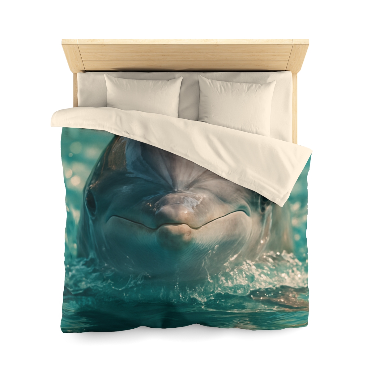 Coral Realm Dolphin soft comforter duvets