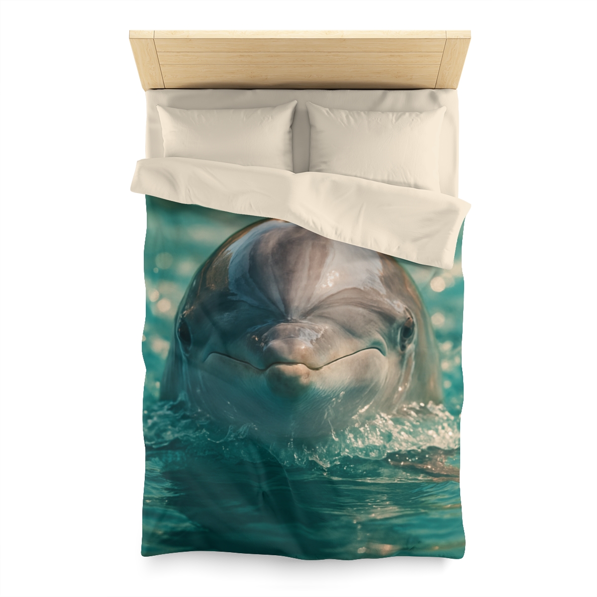 Coral Realm Dolphin soft comforter duvets