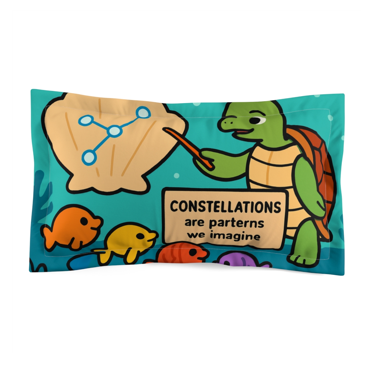 Coral Reef Constellation Classroom trendy accent pillows