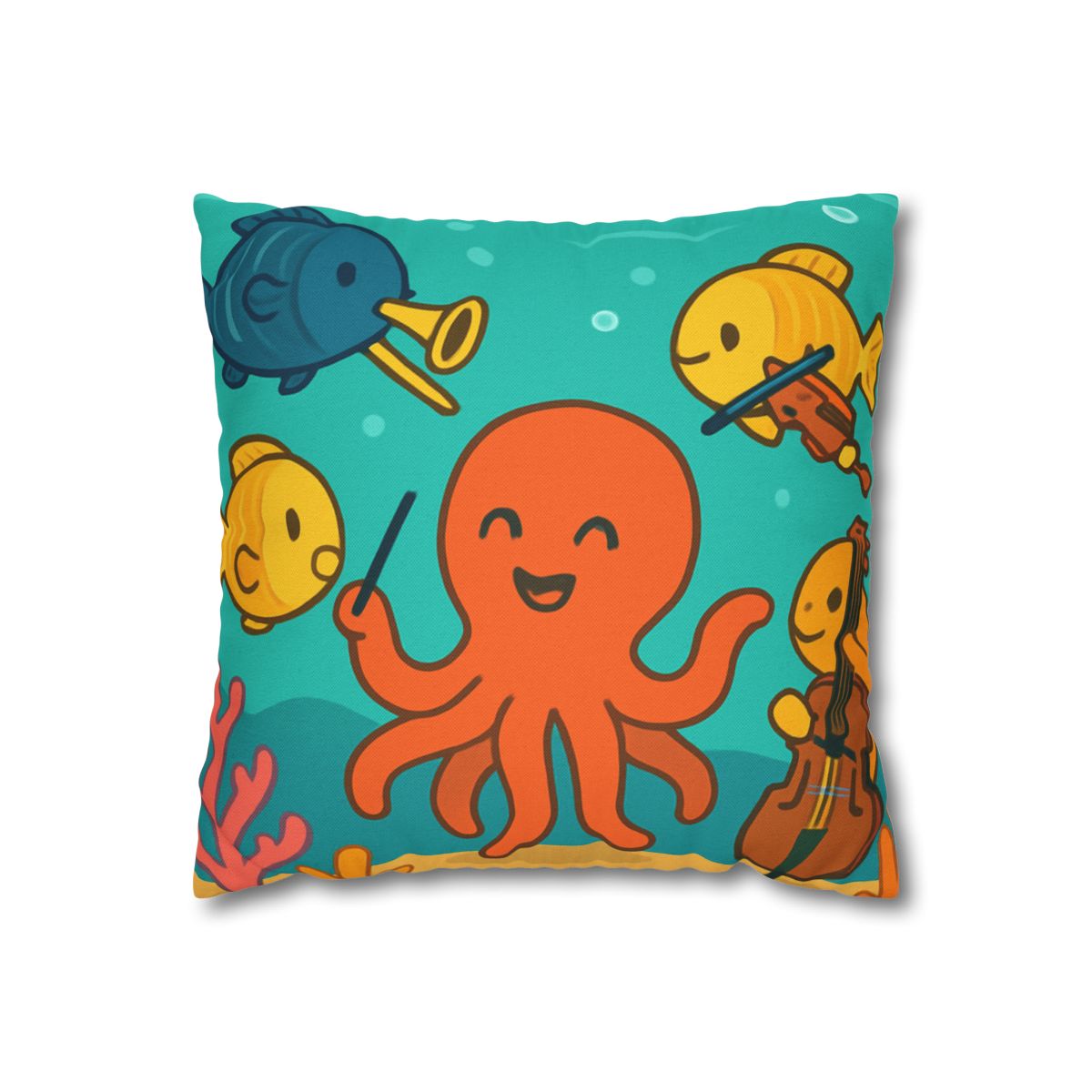 Coral Reef Orchestra custom pillow cases