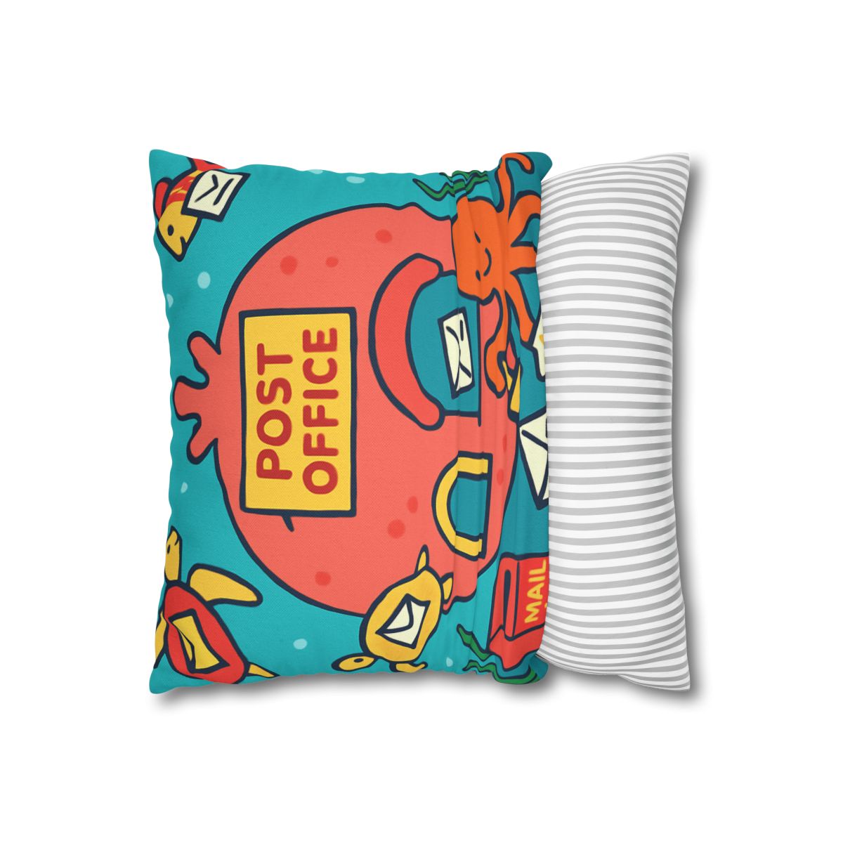 Coral Reef Planet Post Office custom pillow cases