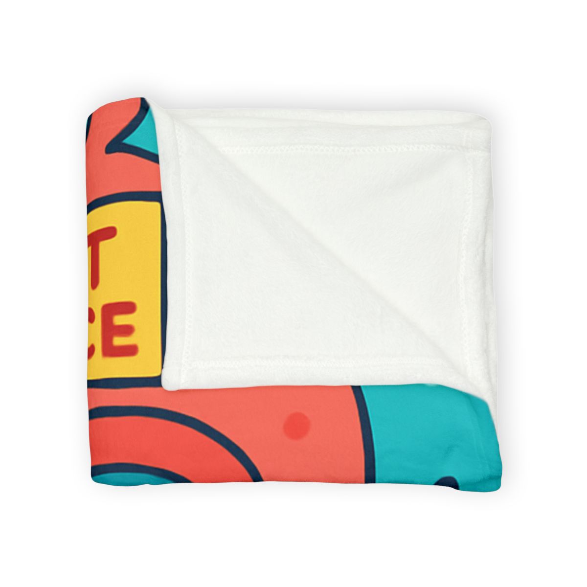 Coral Reef Planet Post Office warm winter blankets