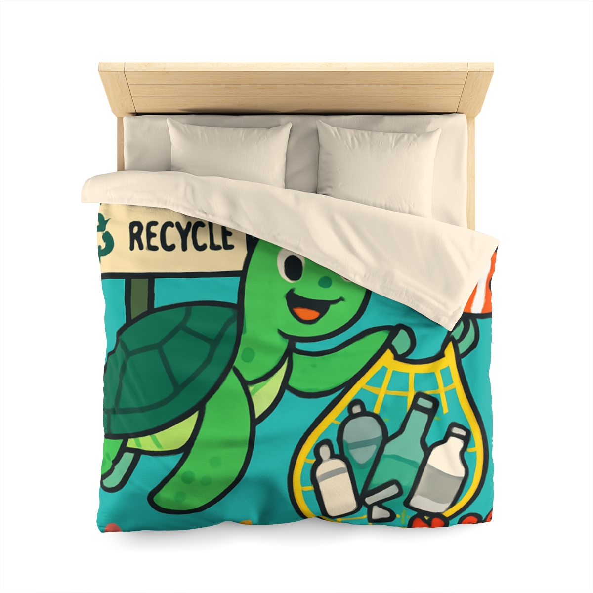 Coral Reef Recycling Rangers custom duvets