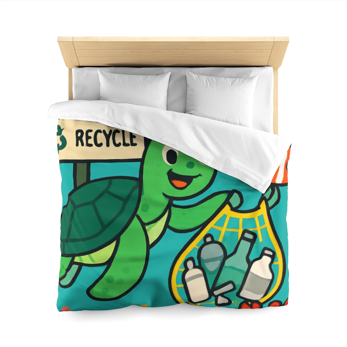 Coral Reef Recycling Rangers custom duvets