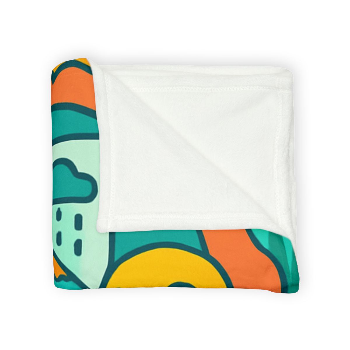 Coral Reef Science Lab trendy patterned blankets