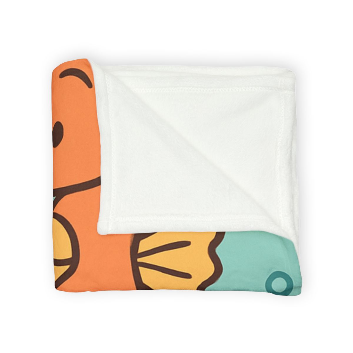 Coral Rocket Seahorse unique gift blanketscustom blankets
