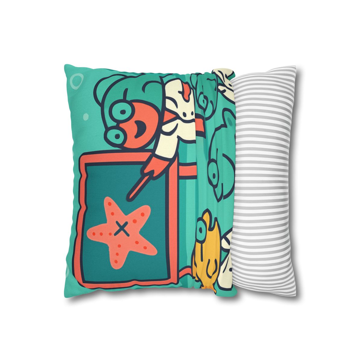 Coral School Of Scientists custom pillow cases