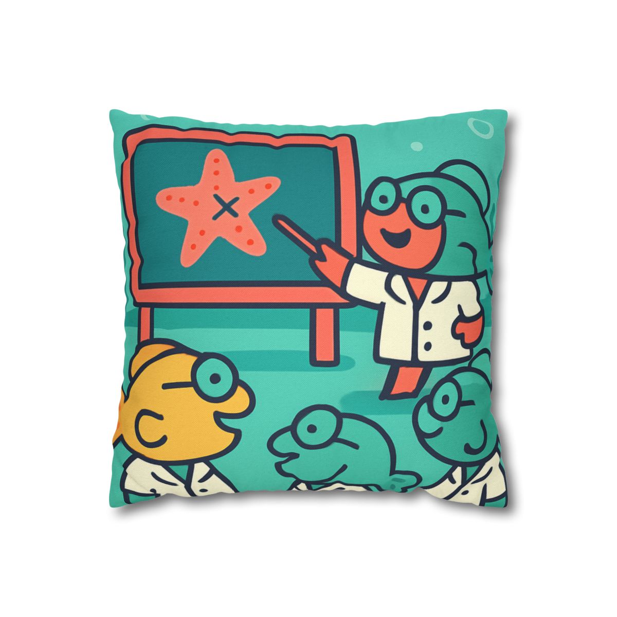 Coral School Of Scientists custom pillow cases