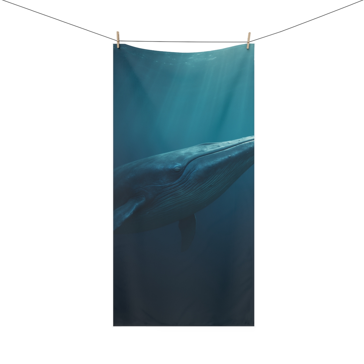 Coral Song Blue Whale stylish beach towels
