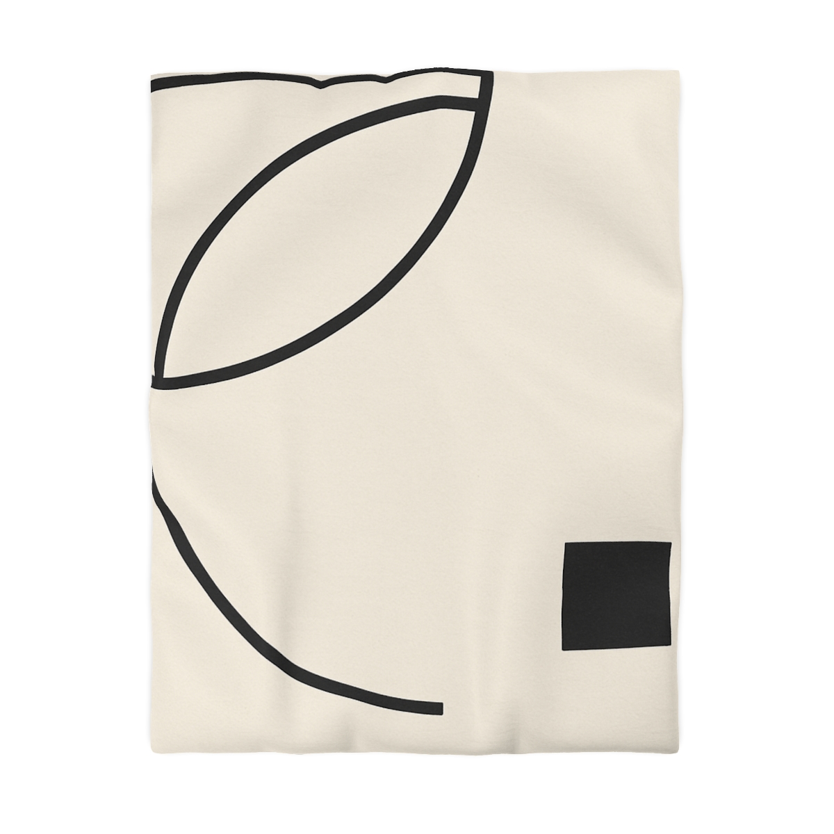 Corner Arc Pause personalized bedding duvets