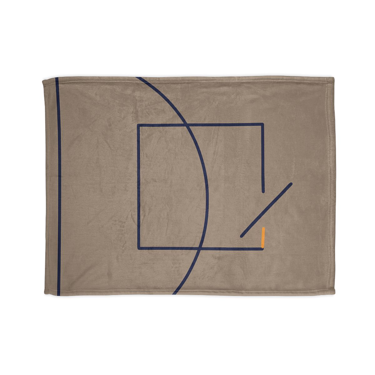 Corner Arc With Nested Open Square designer printed blankets