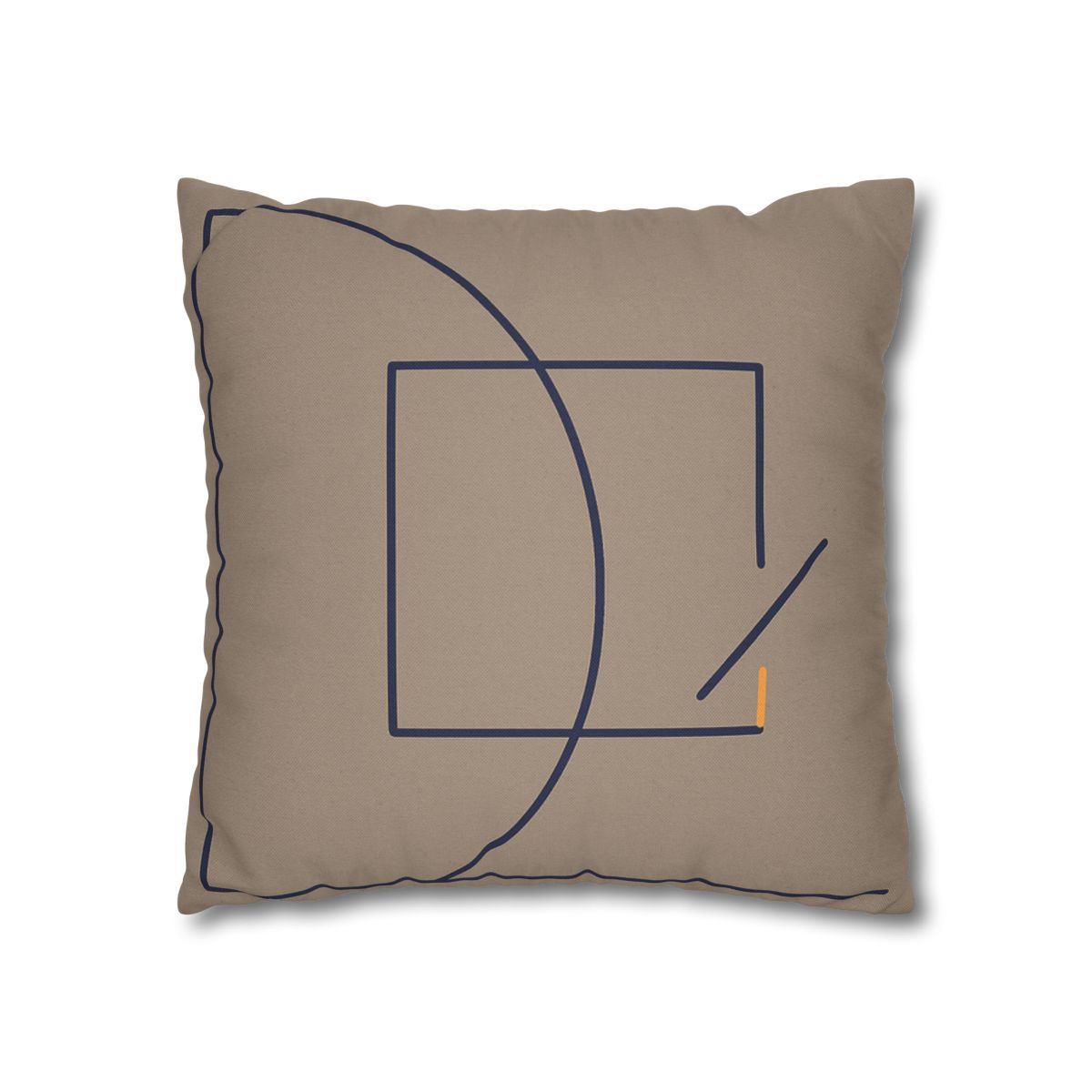 Corner Arc With Nested Open Square trendy patterned pillow cases