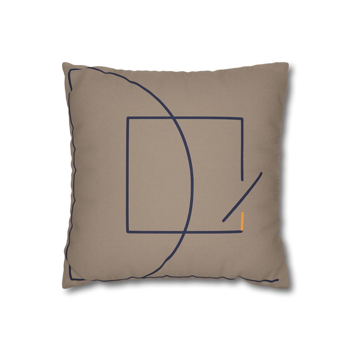 Corner Arc With Nested Open Square trendy patterned pillow cases
