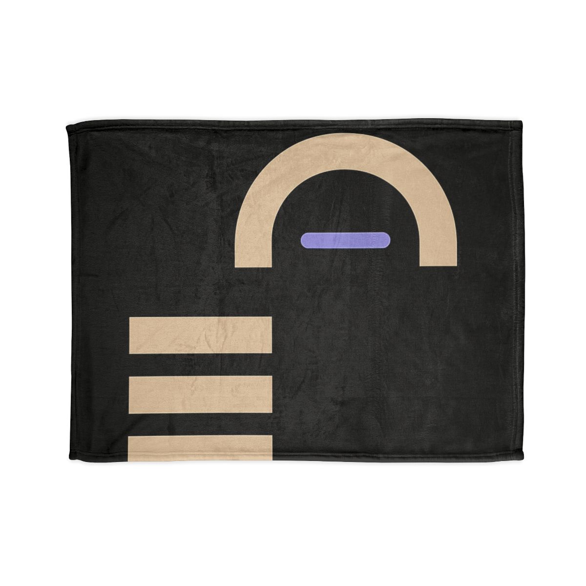 Corner Bars With Floating Half Ring designer printed blankets
