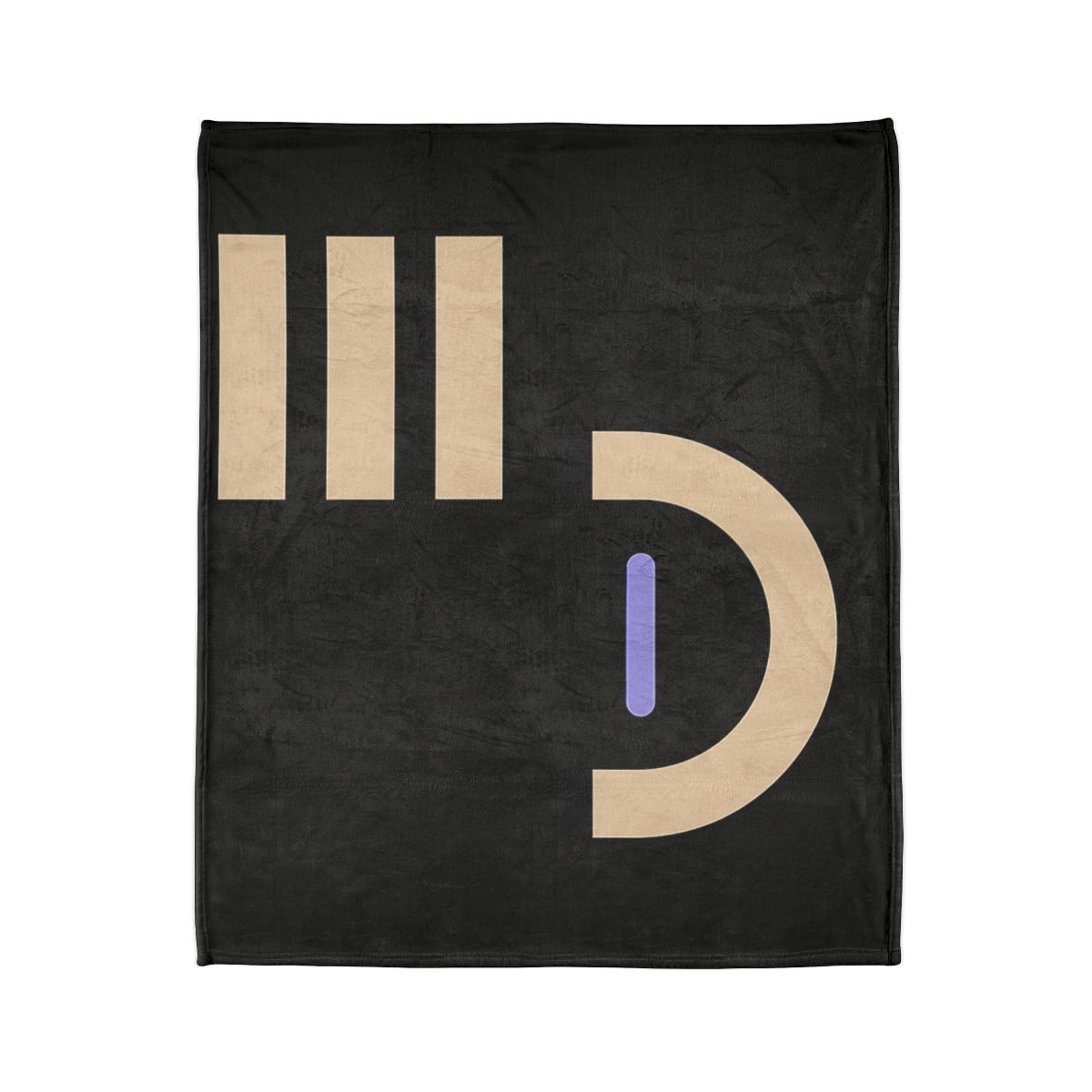Corner Bars With Floating Half Ring designer printed blankets