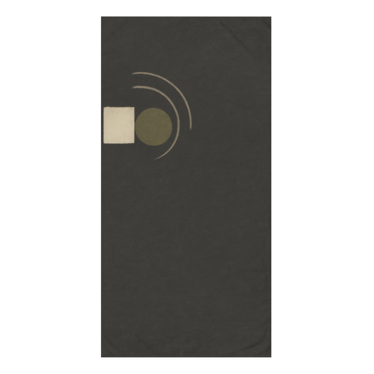 Corner Cluster With Two Arcs stylish beach towels