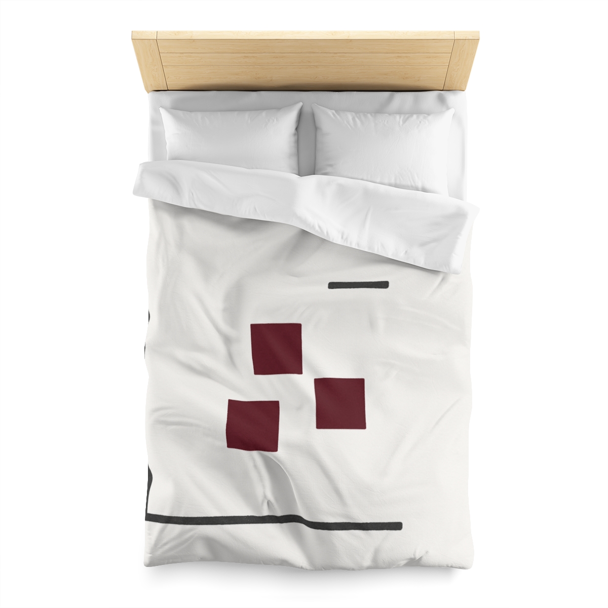 Corner Frame And Quiet Cluster soft comforter duvets