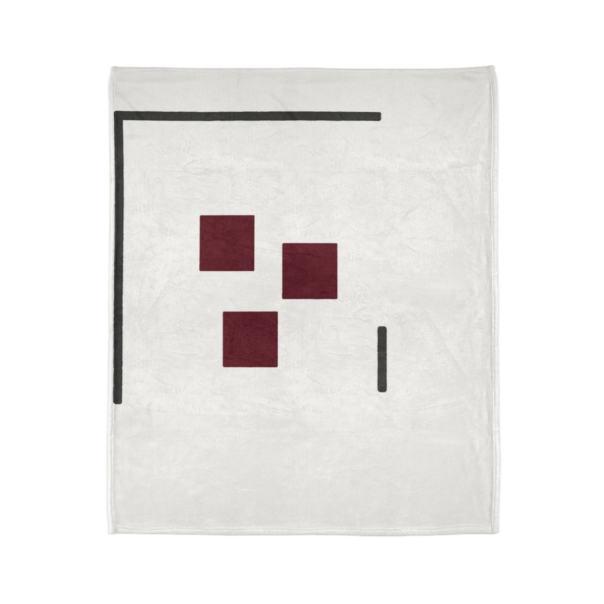 Corner Frame And Quiet Cluster decorative home blankets