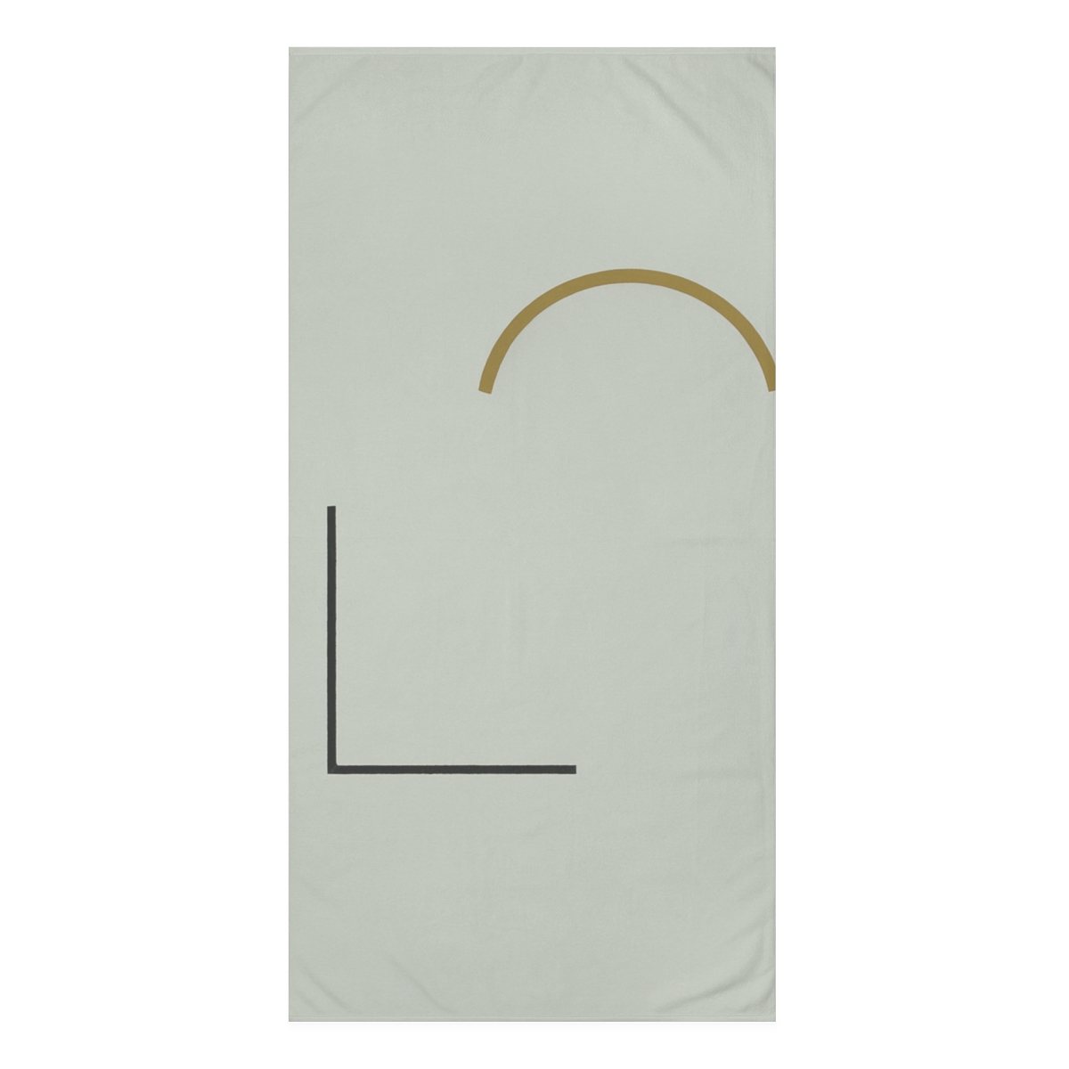 Corner Frame Arc Balance soft cotton towels