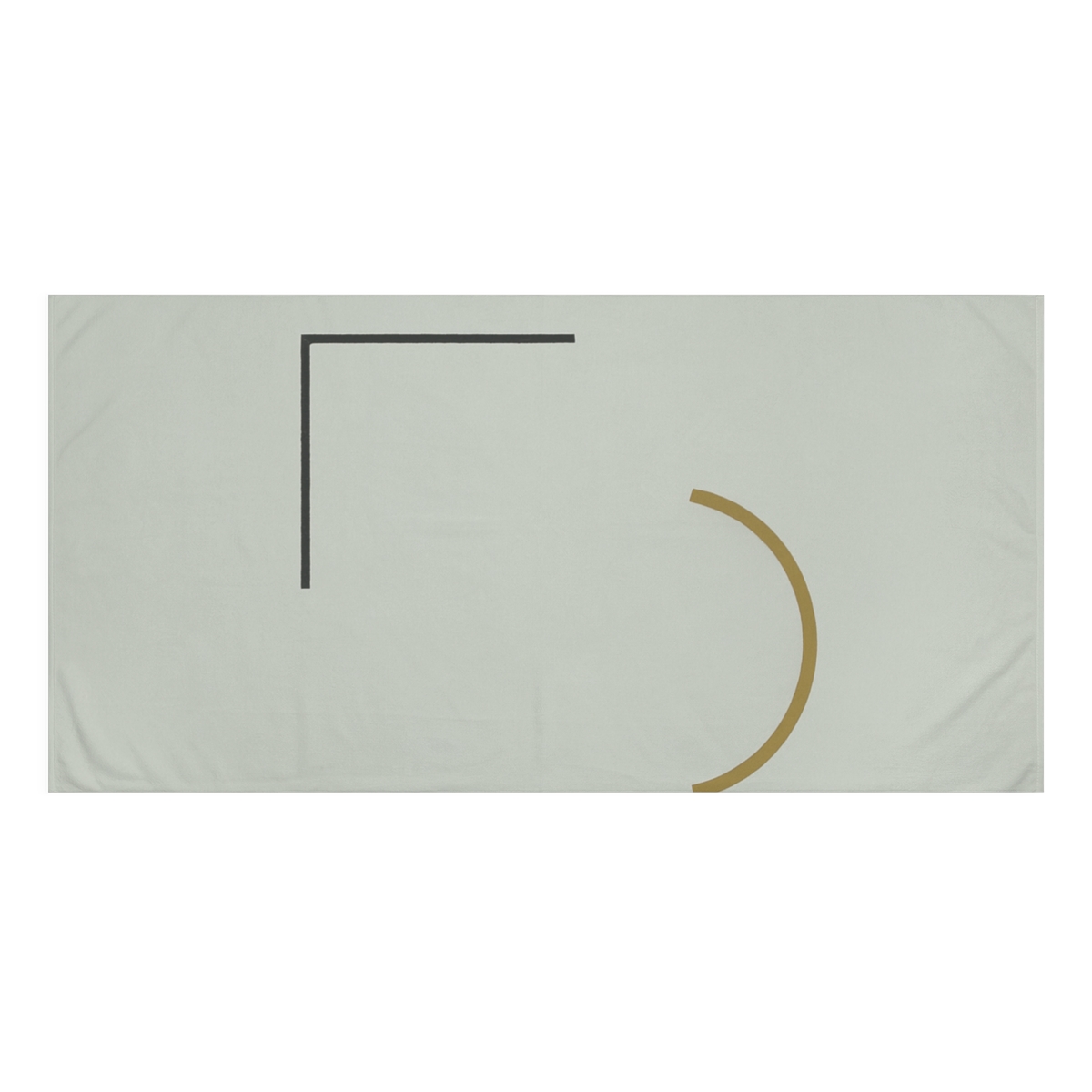 Corner Frame Arc Balance soft cotton towels
