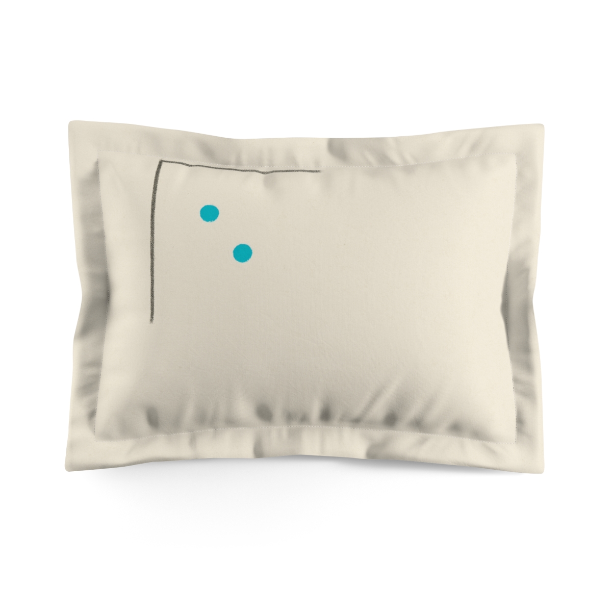 Corner Frame With Twin Stars personalized decorative pillows