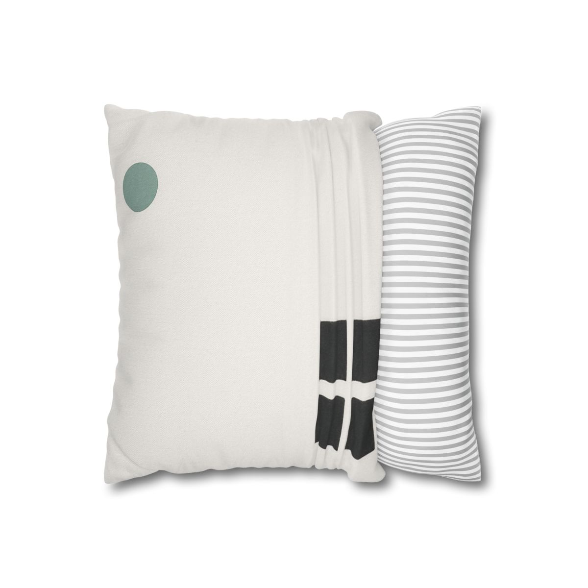 Corner Grid And Wandering Planet designer print pillow cases
