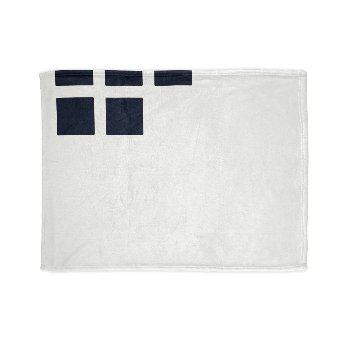 Corner Grid With Missing Star trendy patterned blankets