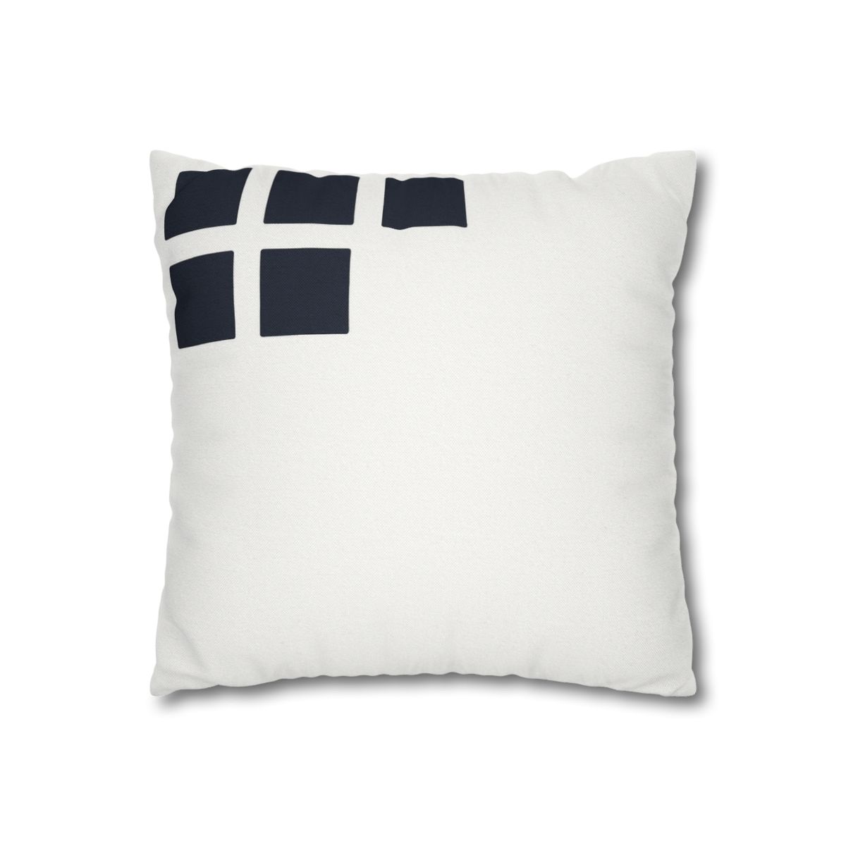 Corner Grid With Missing Star trendy patterned pillow cases
