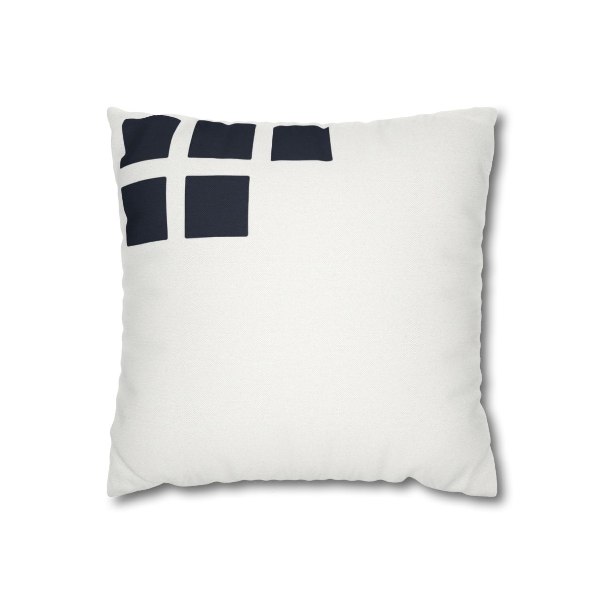 Corner Grid With Missing Star trendy patterned pillow cases