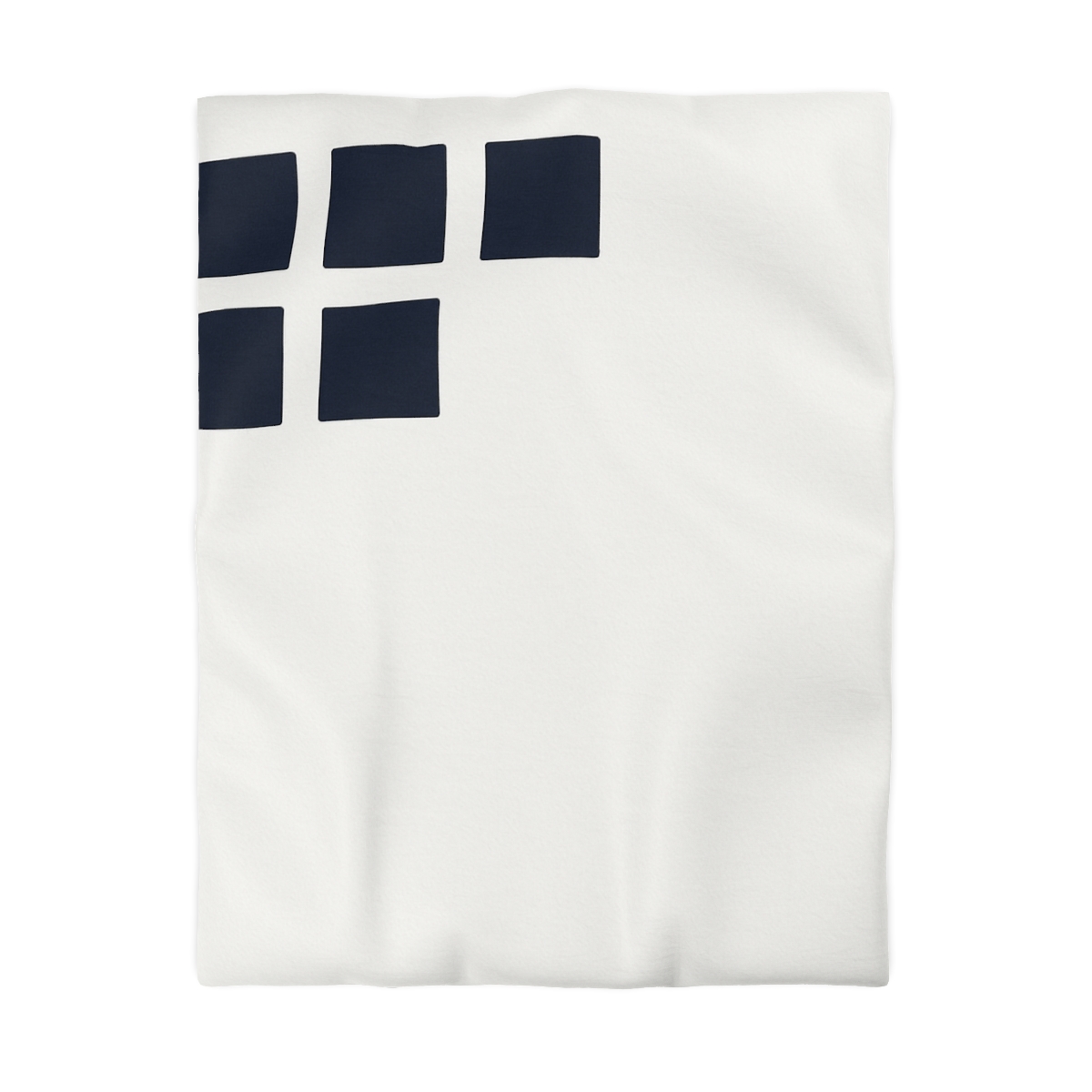 Corner Grid With Missing Star soft comforter duvets