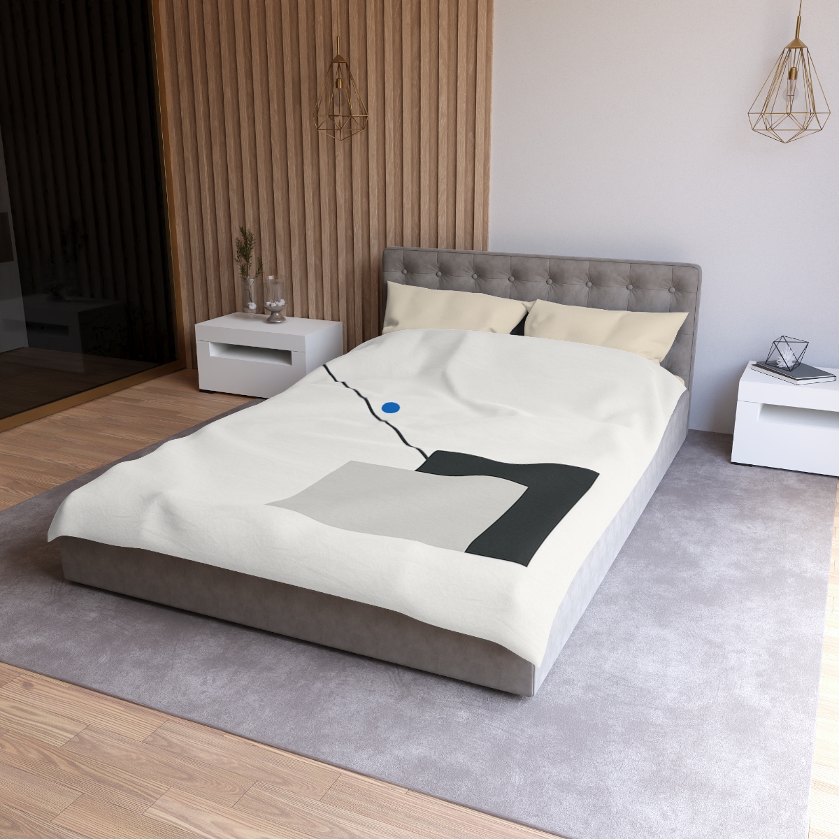 Corner Stack With Shared Diagonal trendy bedroom duvets