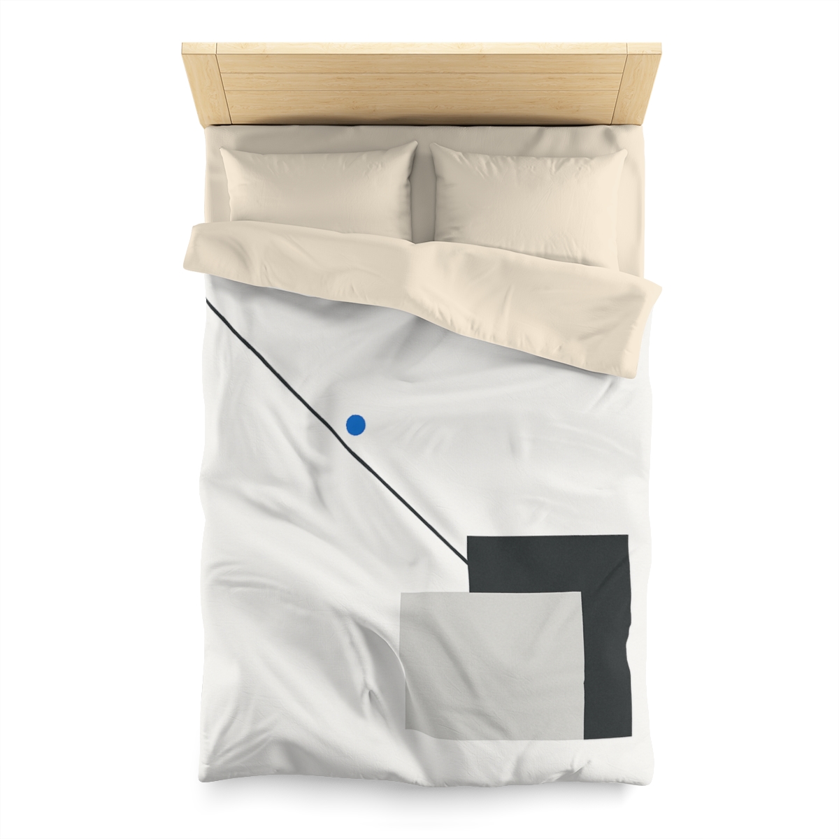 Corner Stack With Shared Diagonal trendy bedroom duvets