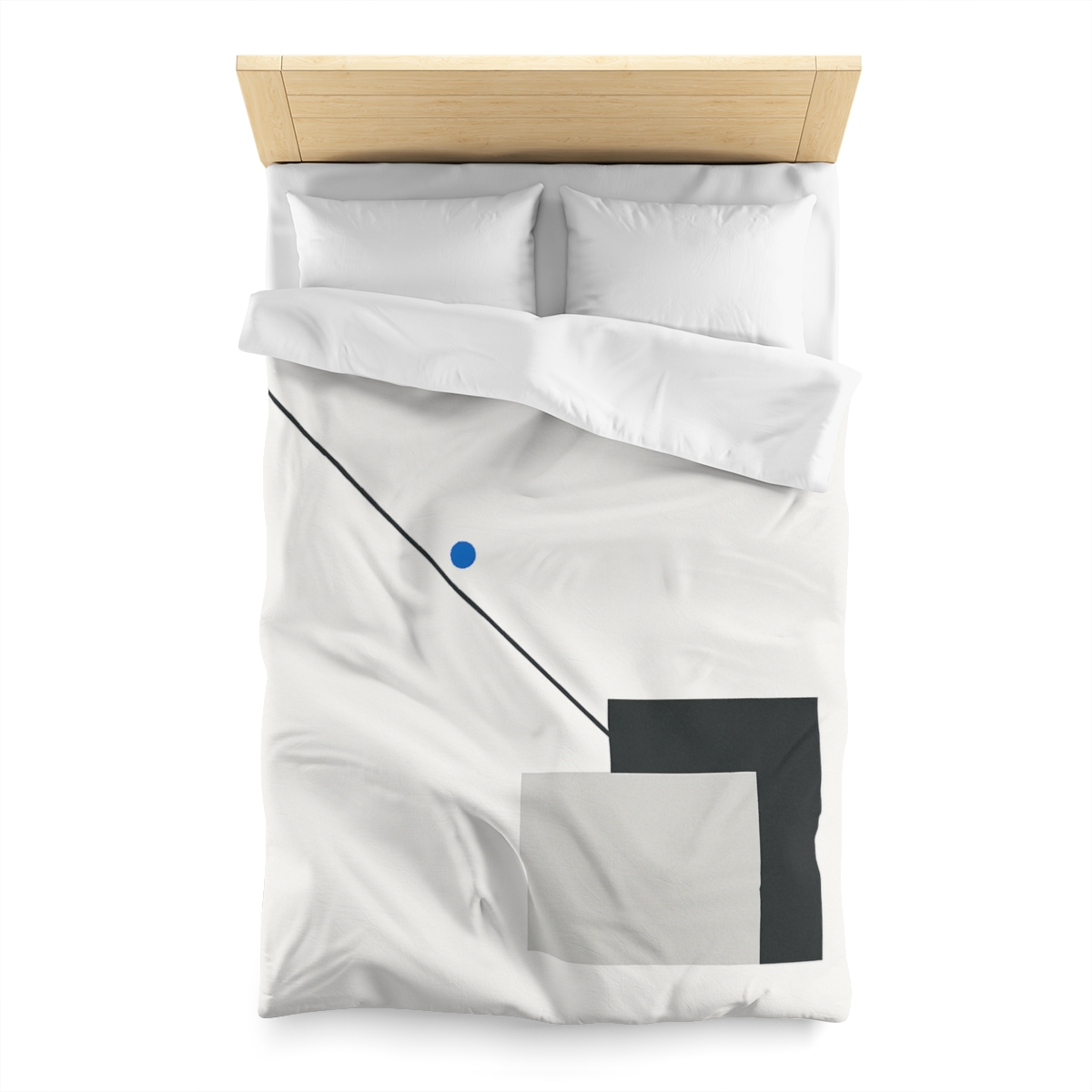 Corner Stack With Shared Diagonal trendy bedroom duvets