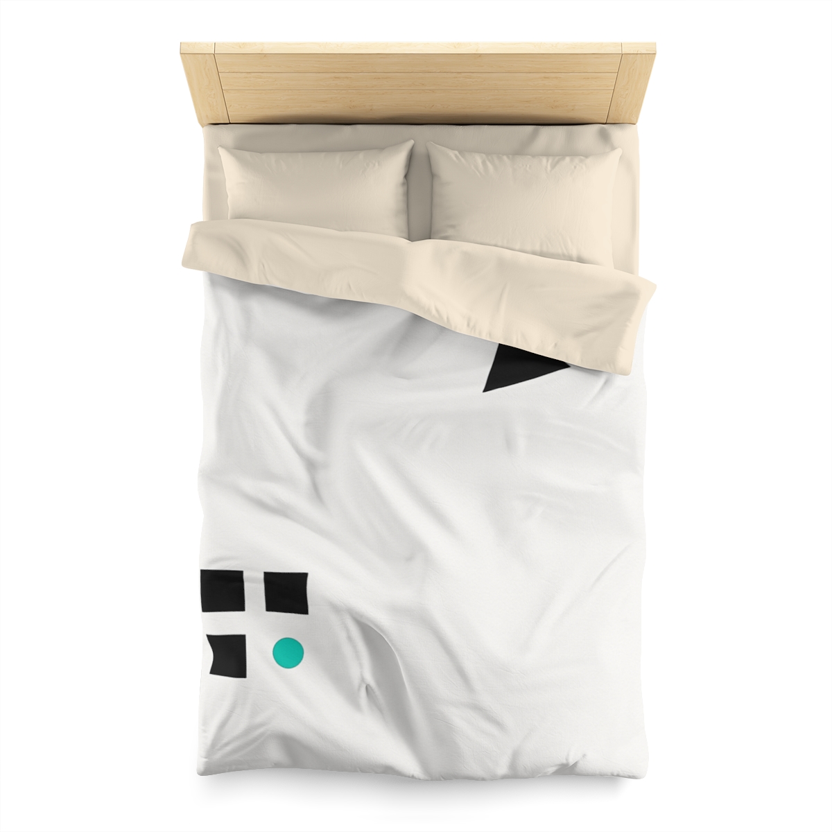 Corner Triad And Missing Cell Grid trendy bedroom duvets