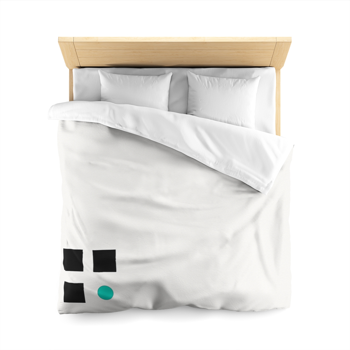 Corner Triad And Missing Cell Grid trendy bedroom duvets