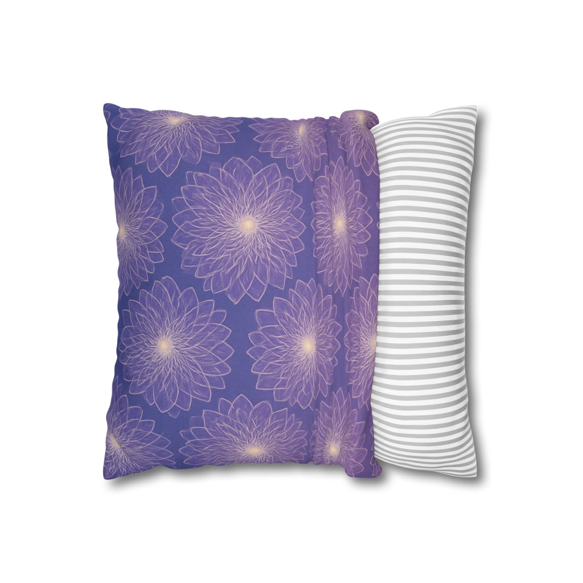 Cosmic Blossom Lattice designer print pillow cases
