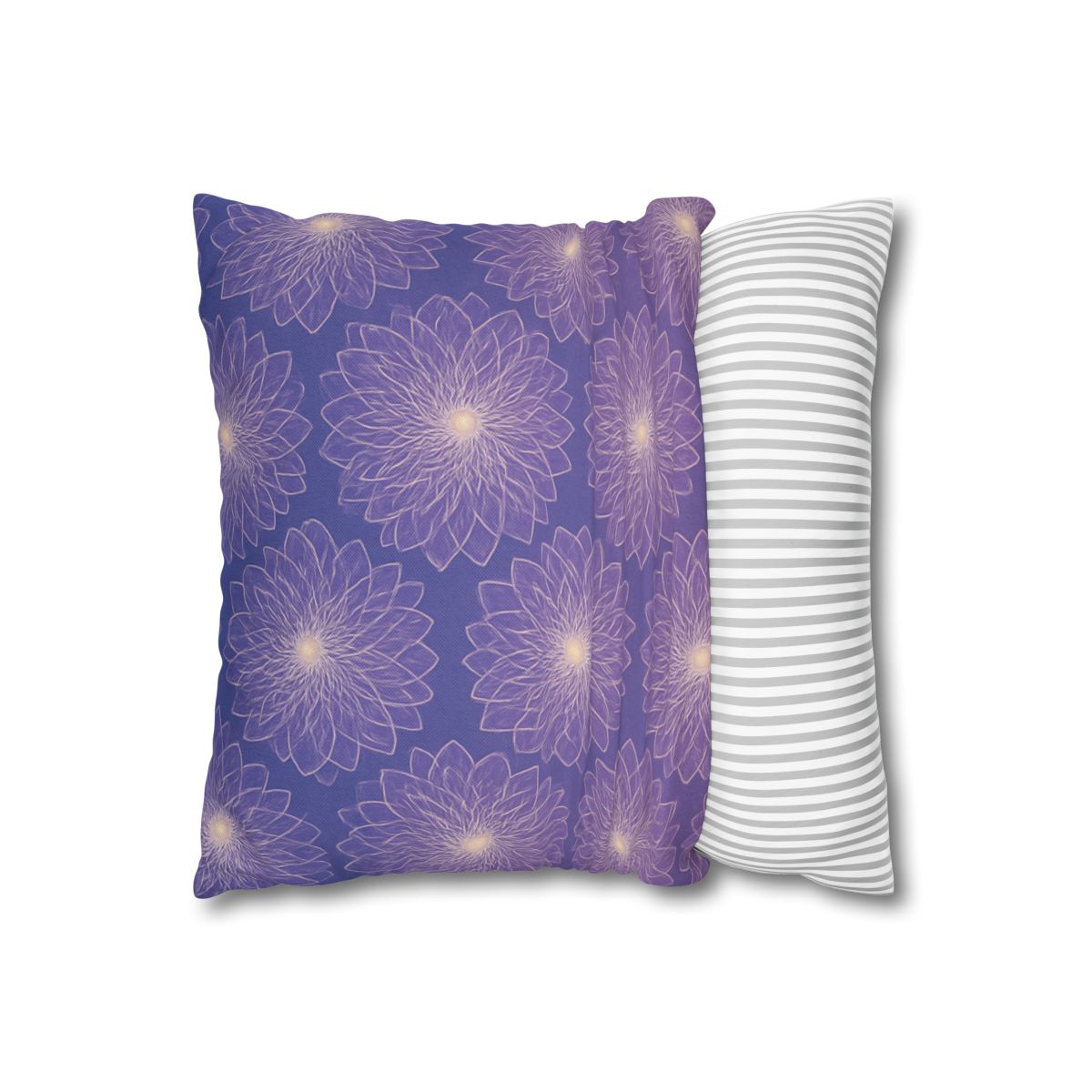 Cosmic Blossom Lattice designer print pillow cases