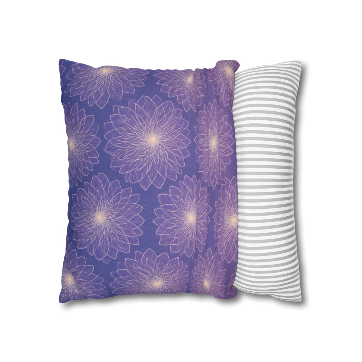 Cosmic Blossom Lattice designer print pillow cases